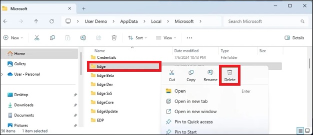delete edge
