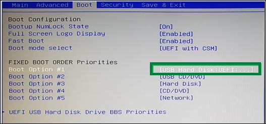 bootable usb