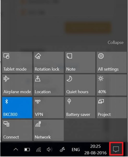 Notification turn off
