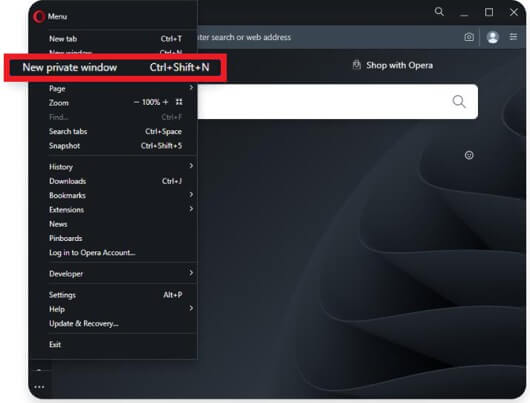 Incognito for Firefox