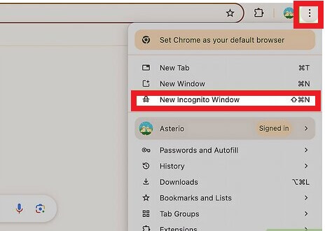 VPN in Incognito Mode of Chrome Browser