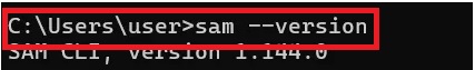 sam version