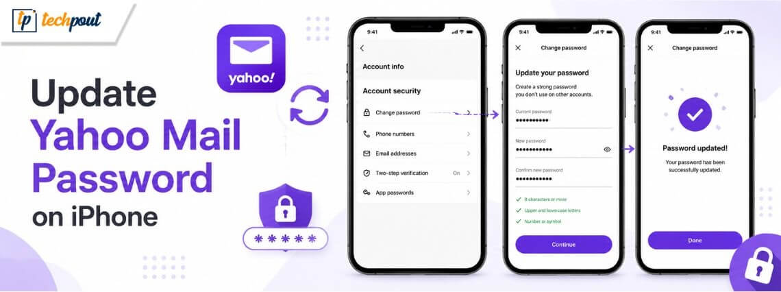 How to Update Yahoo Mail Password on iPhone  (1)