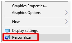 Personalize