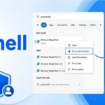 run powershell as an administrator