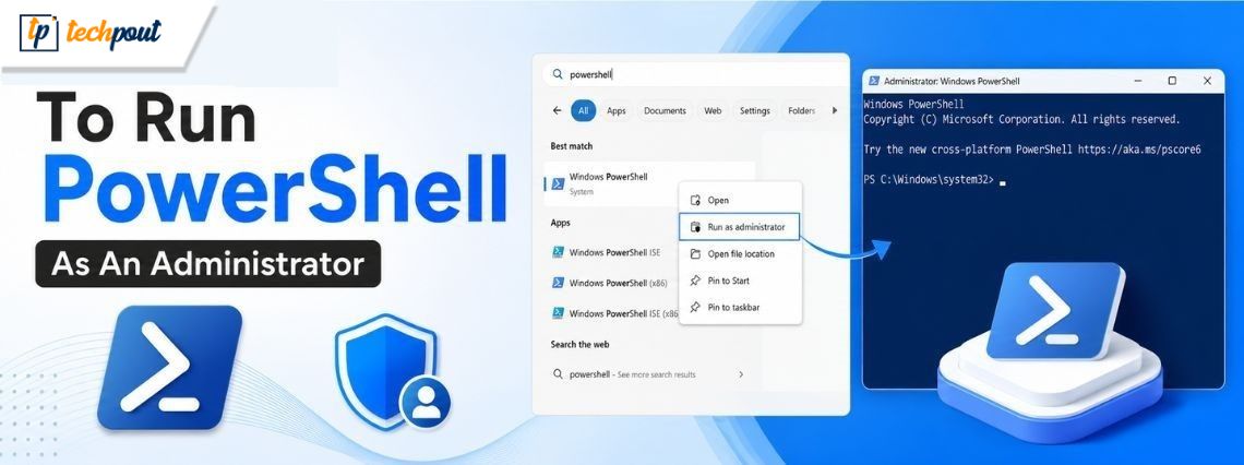 run powershell as an administrator