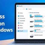 How to access all drives on this pc (1)