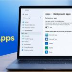 Disable Background Apps in Windows