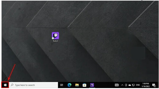 start button windows icon