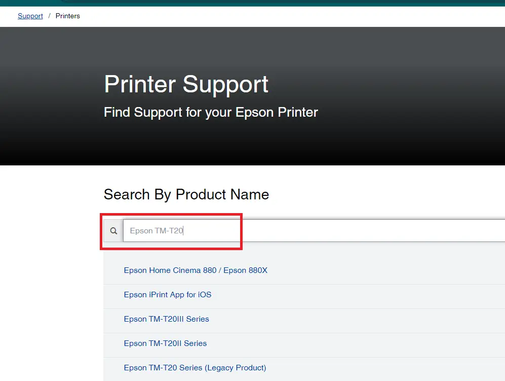 Epson TMT20 Driver Download, Install, and Update for Windows PC